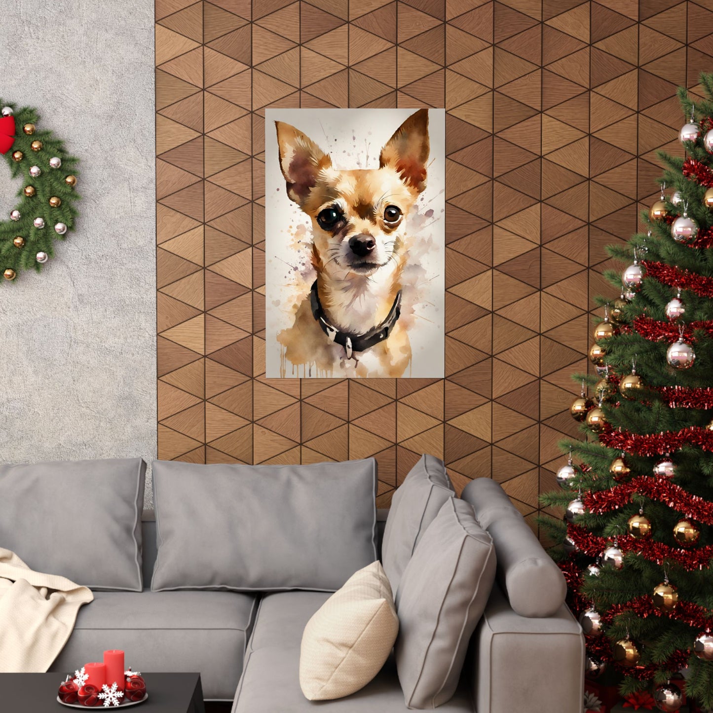 Dogs Chihuahua 02 Matte Vertical Poster