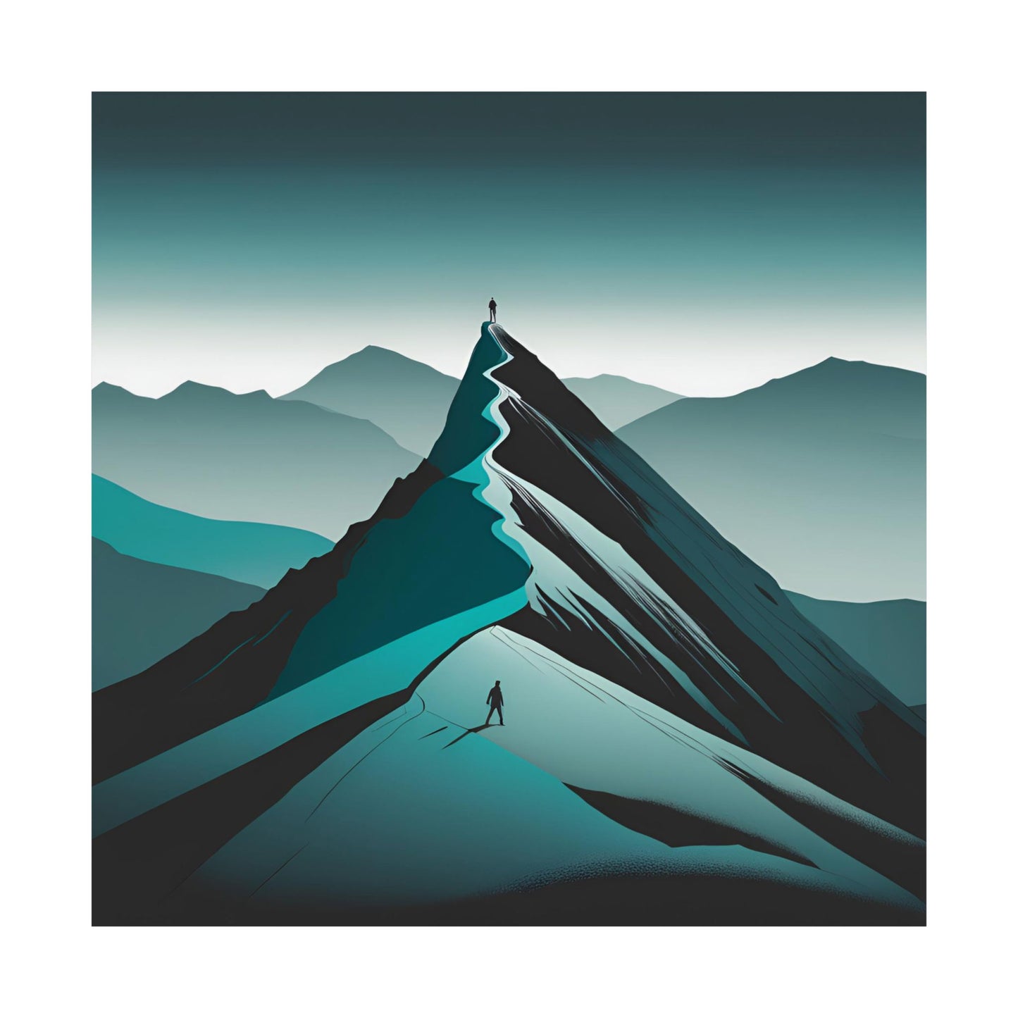 Lone Collection Walker 12 Matte Square Posters