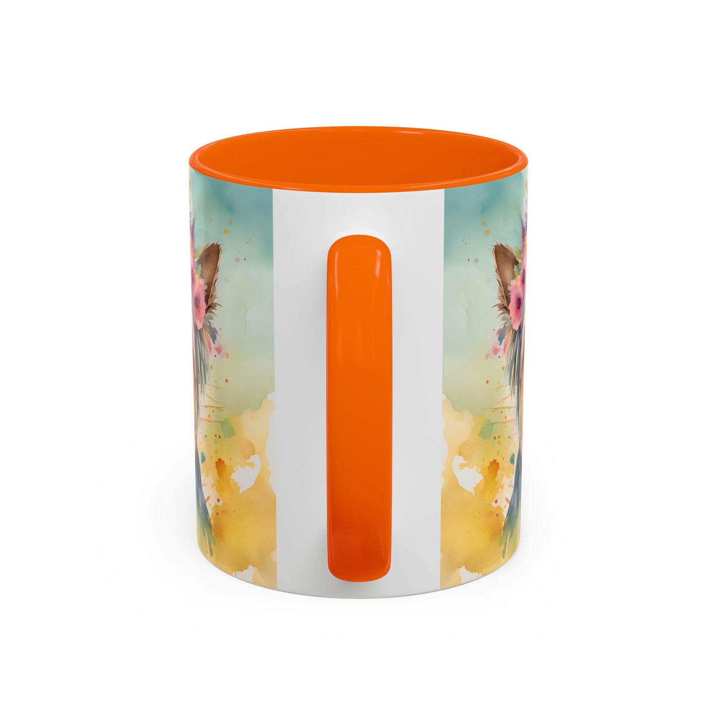 Yorkshire Terrier 01 Accent Coffee Mug - Dog Lover Gift