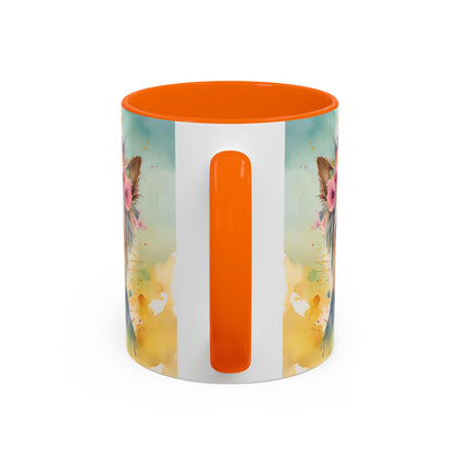 Yorkshire Terrier 01 Accent Coffee Mug - Dog Lover Gift