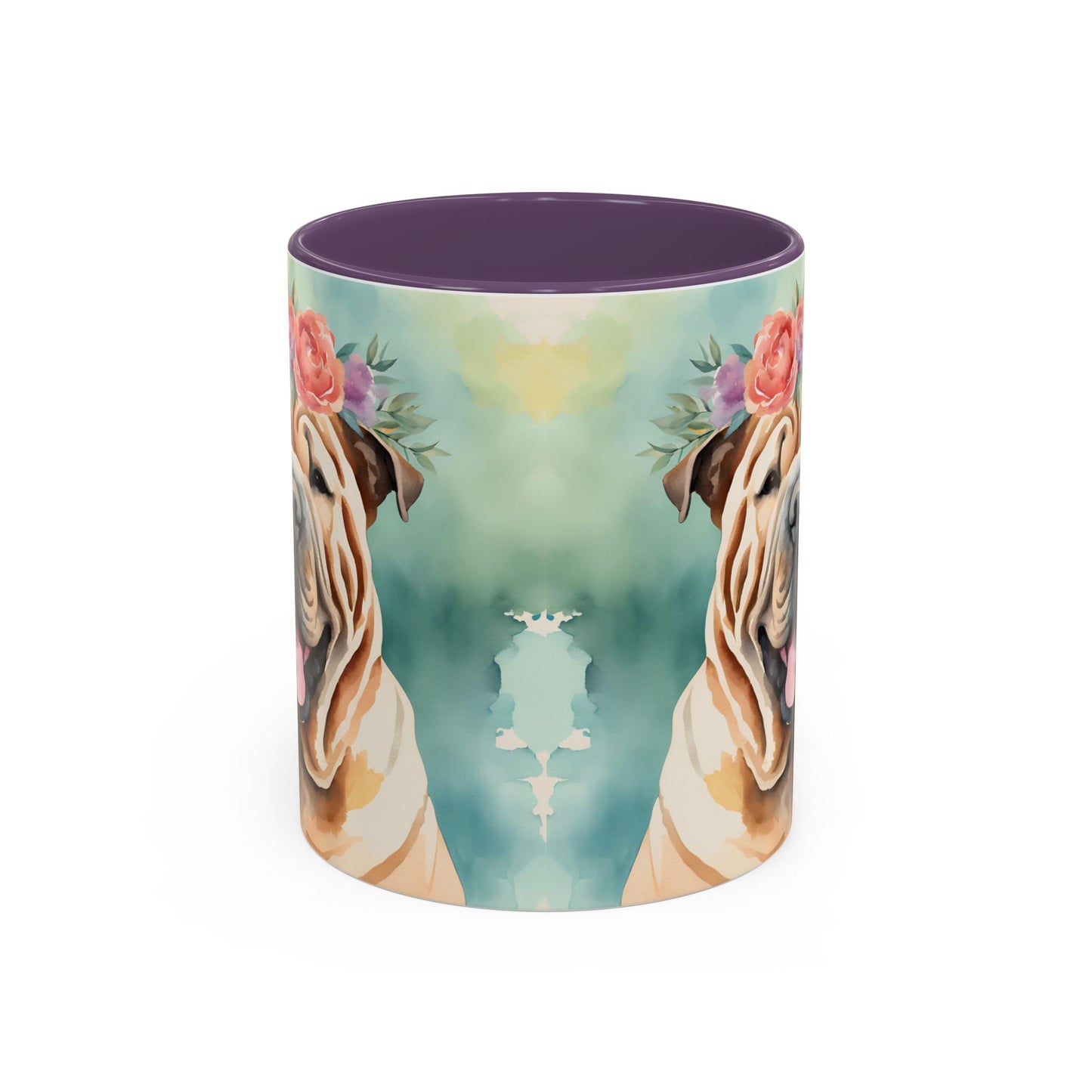 Shar Pei 01 Accent Coffee Mug - Dog Lover Gift