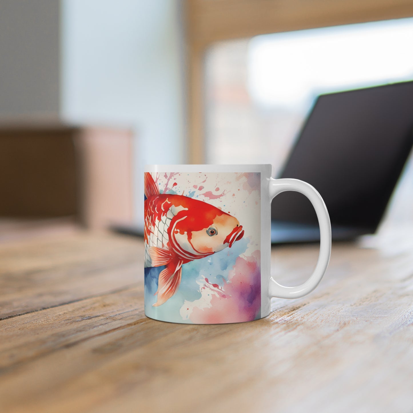 Koi Carp 03 Mug - Nature's Beauty Collection