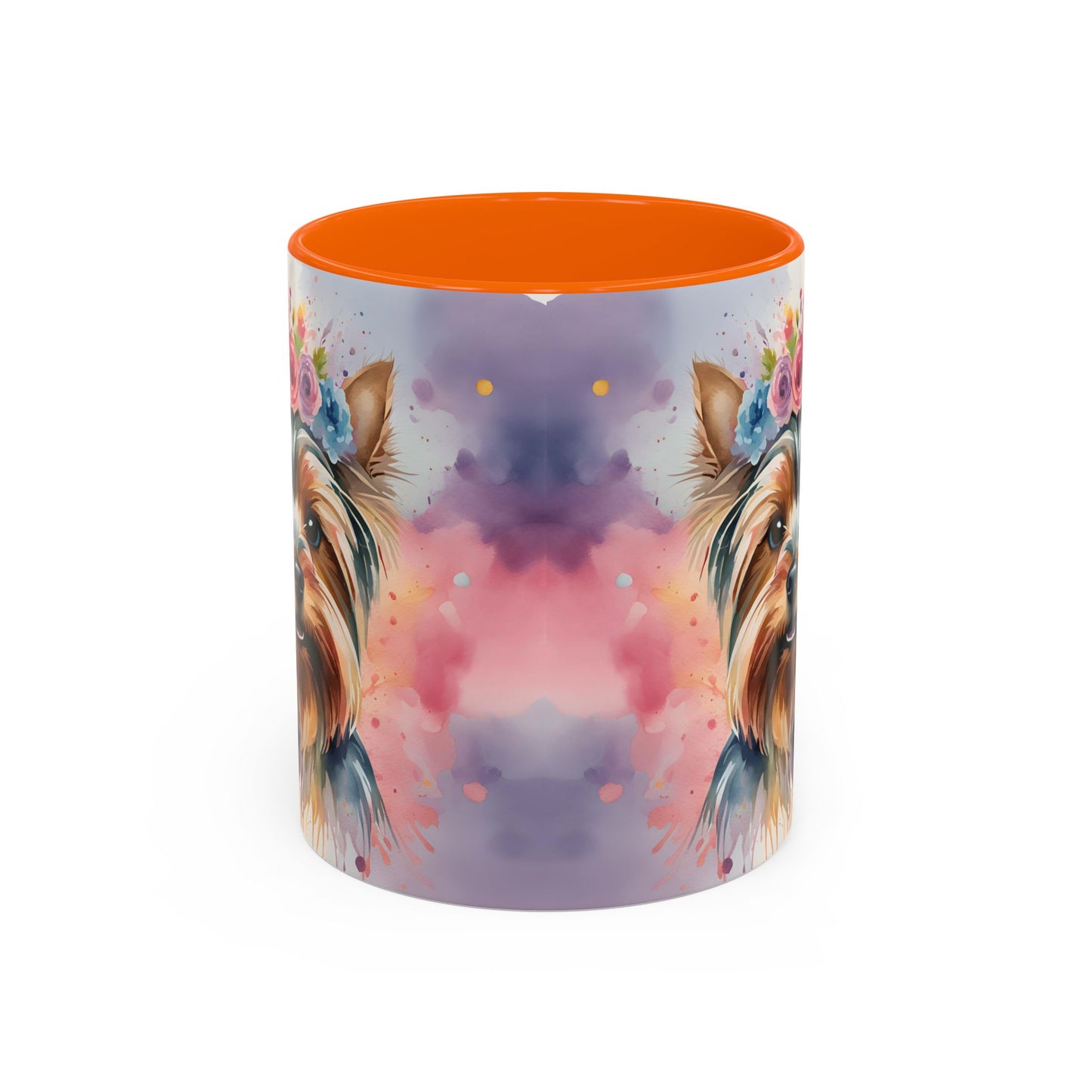 Yorkshire Terrier 01 Accent Coffee Mug - Dog Lover Gift