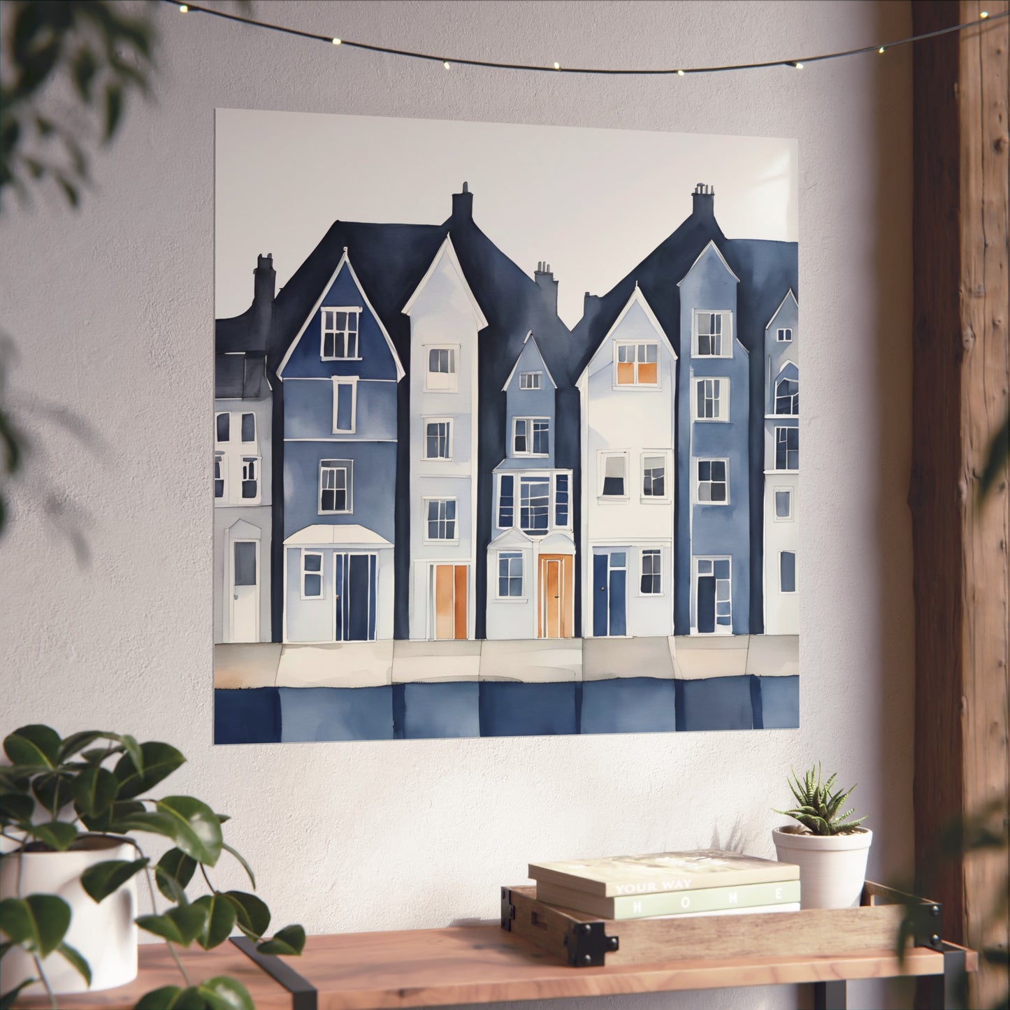 Blue Collection 28 Matte Print