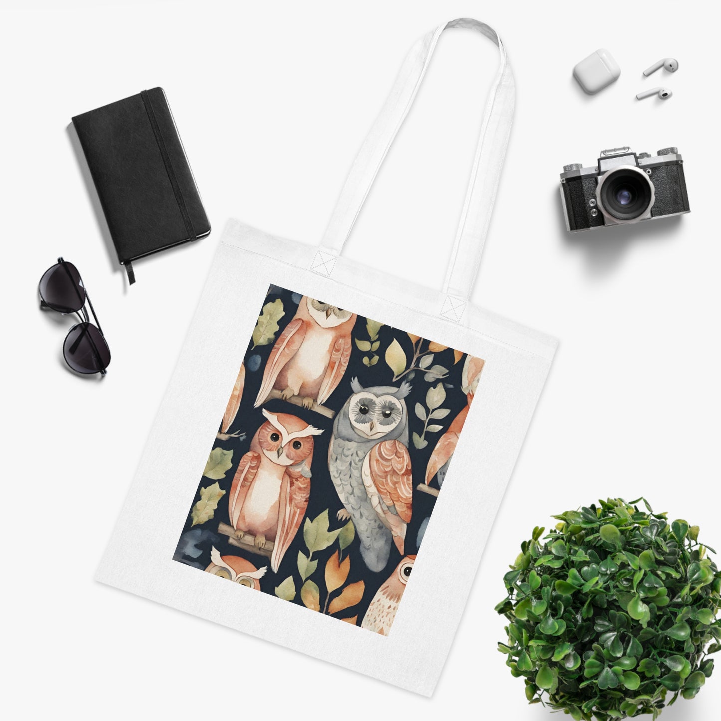 Woodland 09 Cotton Tote