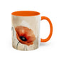 Poppy 4 Accent Mug 11oz