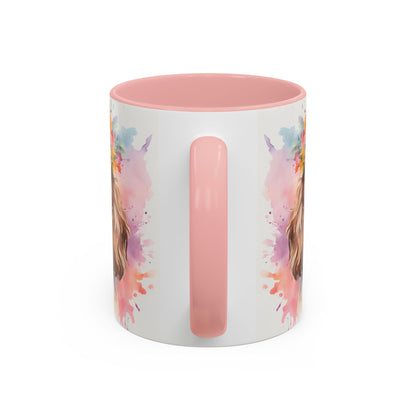 Cocker Spaniel 02 Accent Coffee Mug - Dog Lover Gift