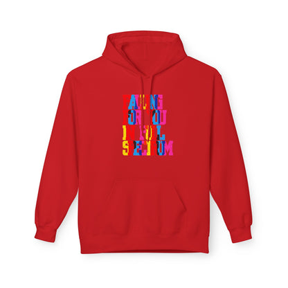Falling For You In Full Spectrum Unisex Valentines Hoodie