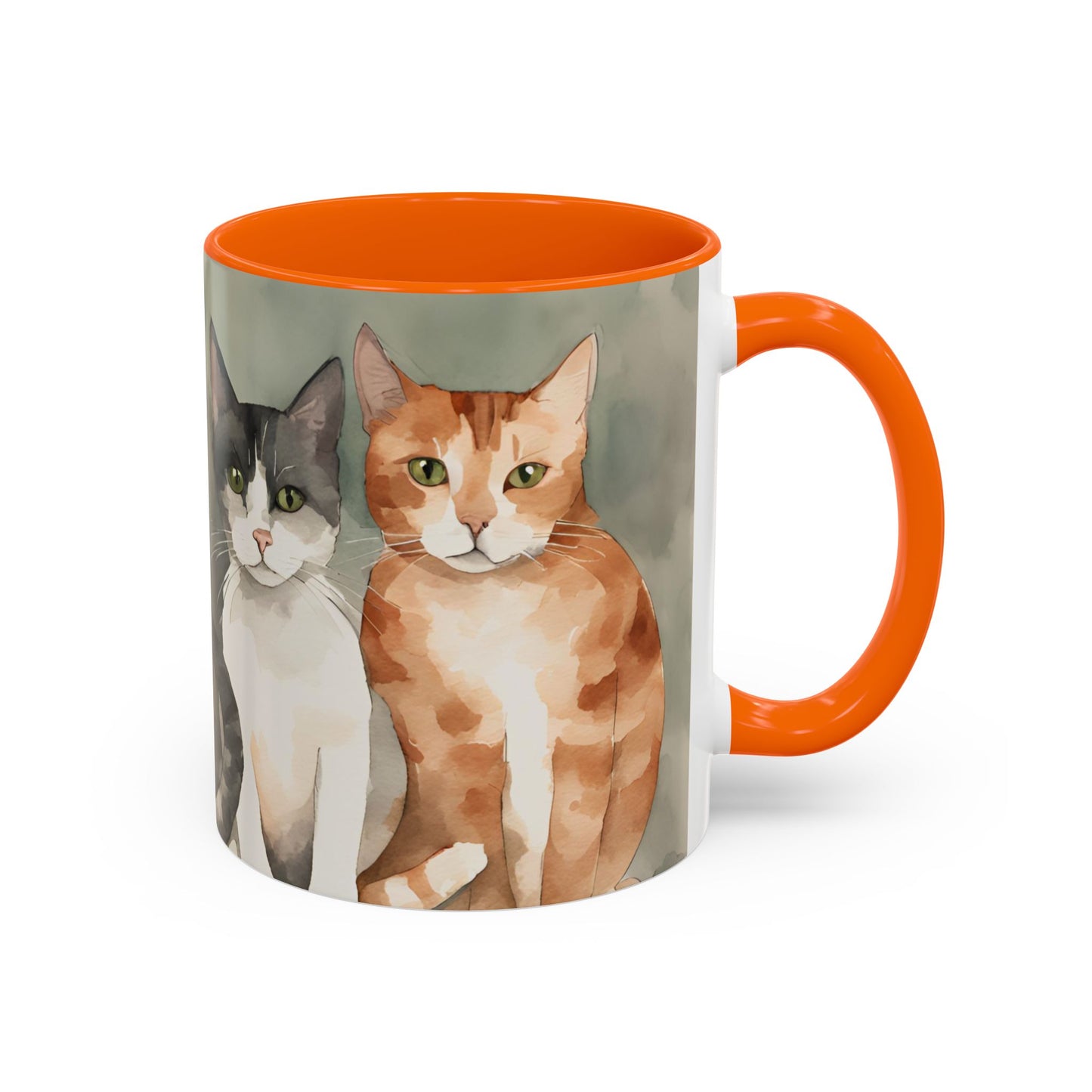 Kitties in a Row 1 Accent Mug 11oz