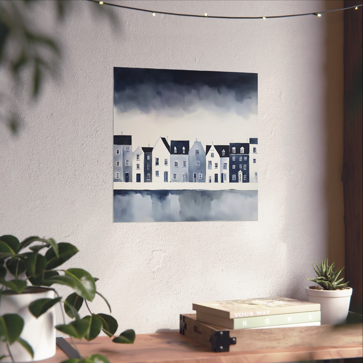 Blue Collection 34 Matte Print