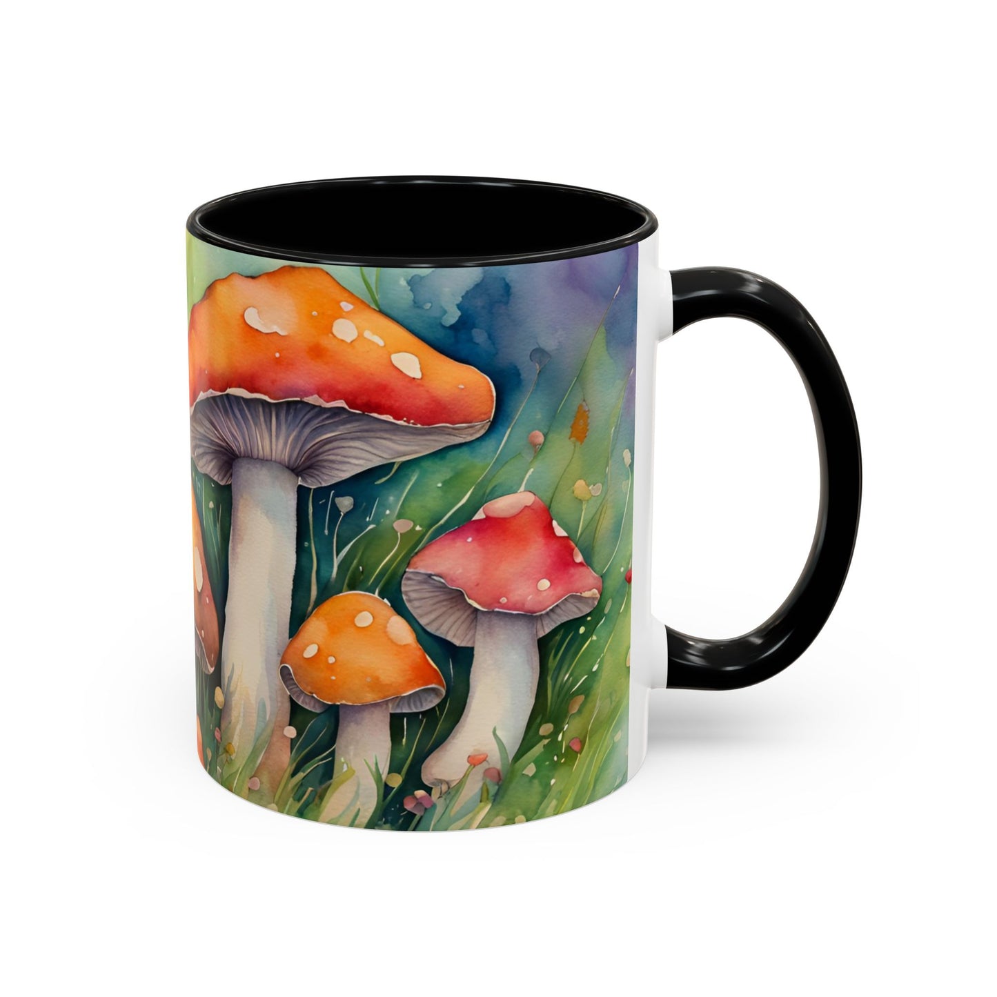 Mushroom 5 Accent Mug 11oz
