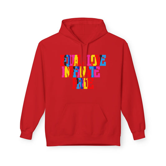 Equal Love Inffiate Pride Unisex Valentines Hoodie