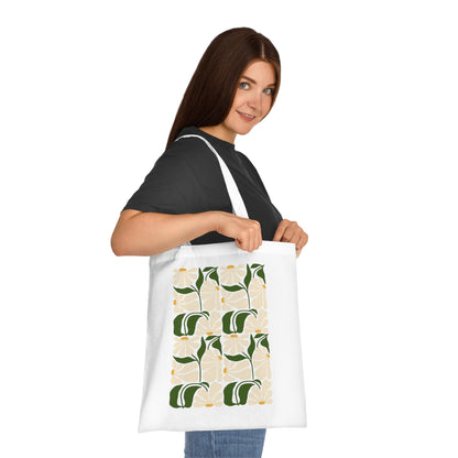 Abstract flowers 02 Cotton Tote