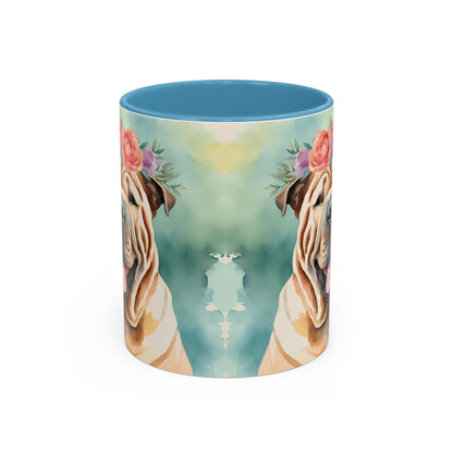 Shar Pei 01 Accent Coffee Mug - Dog Lover Gift