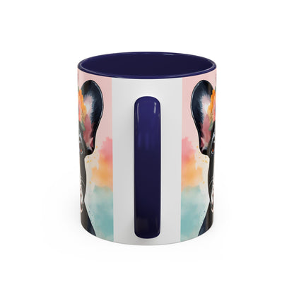 French Bulldog 01 Accent Coffee Mug - Dog Lover Gift