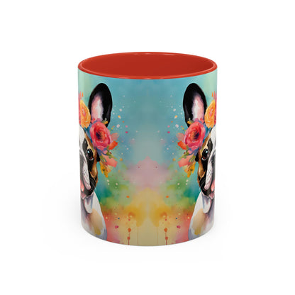 French Bulldog 03 Accent Coffee Mug - Dog Lover Gift