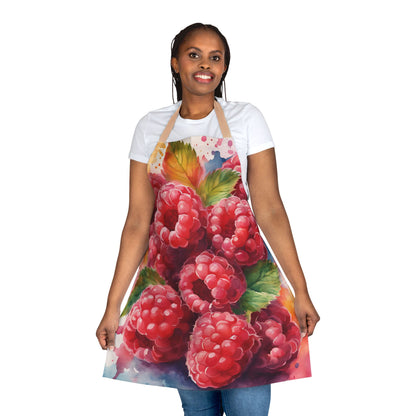 Raspberries 03 Apron 5-Color Straps