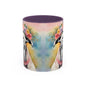Greyhound 02 Accent Coffee Mug - Dog Lover Gift