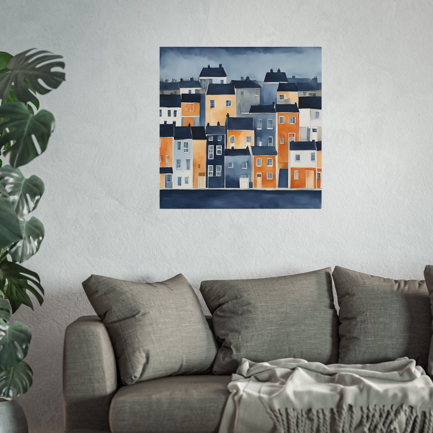 Blue Collection 21 Matte Print