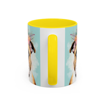 British Bulldog 02 Accent Coffee Mug - Dog Lover Gift