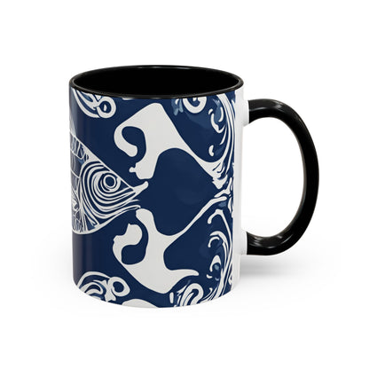 Fish 14 Accent Coffee Mug (11oz)