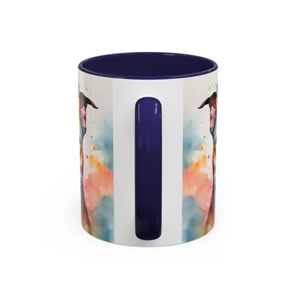 Staffordshire Bull Terrier 03 Accent Coffee Mug - Dog Lover Gift
