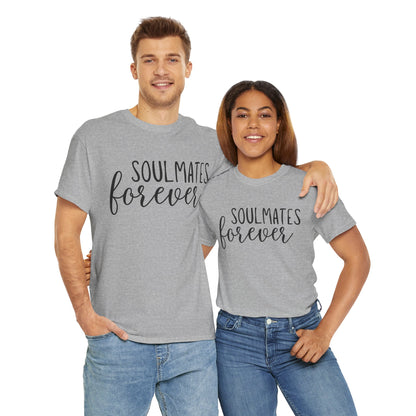 Soulmates forever Unisex Heavy Cotton Tee
