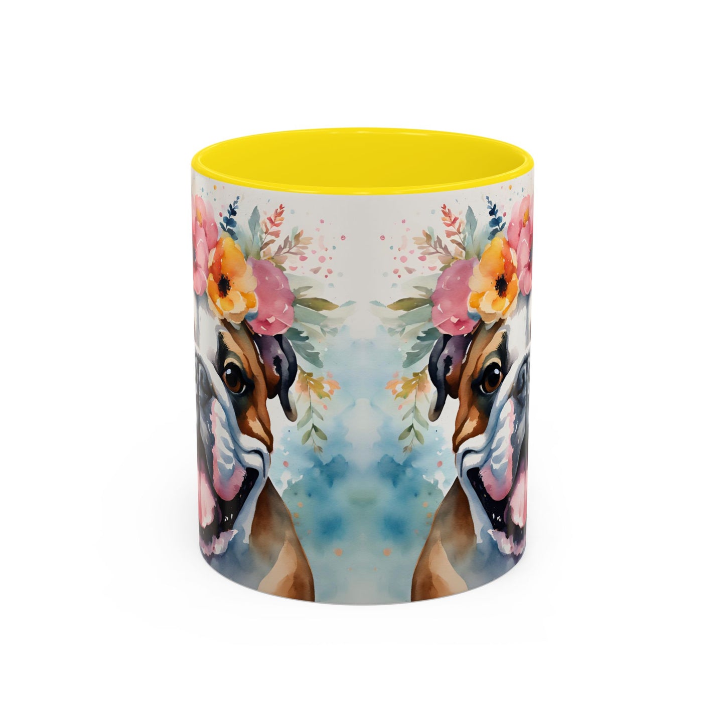 British Bulldog 04 Accent Coffee Mug - Dog Lover Gift