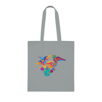 Funky birds 04 Cotton Tote