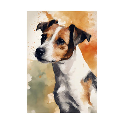 Dogs Jack Russell 01 Matte Vertical Poster