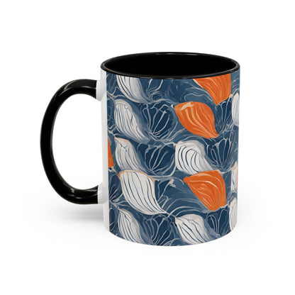 Orange shells 6 Accent Coffee Mug (11oz)