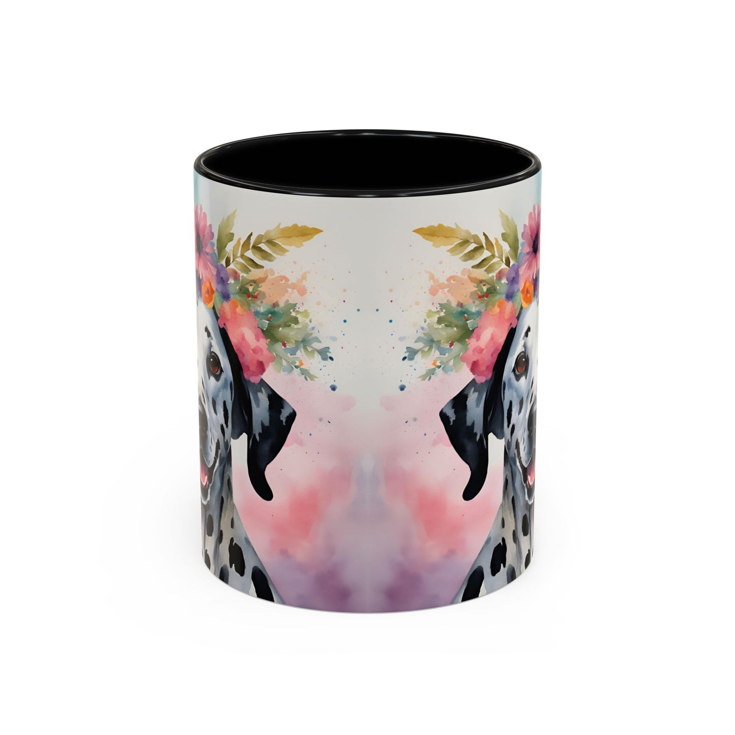 Dalmatian 03 Accent Coffee Mug - Dog Lover Gift