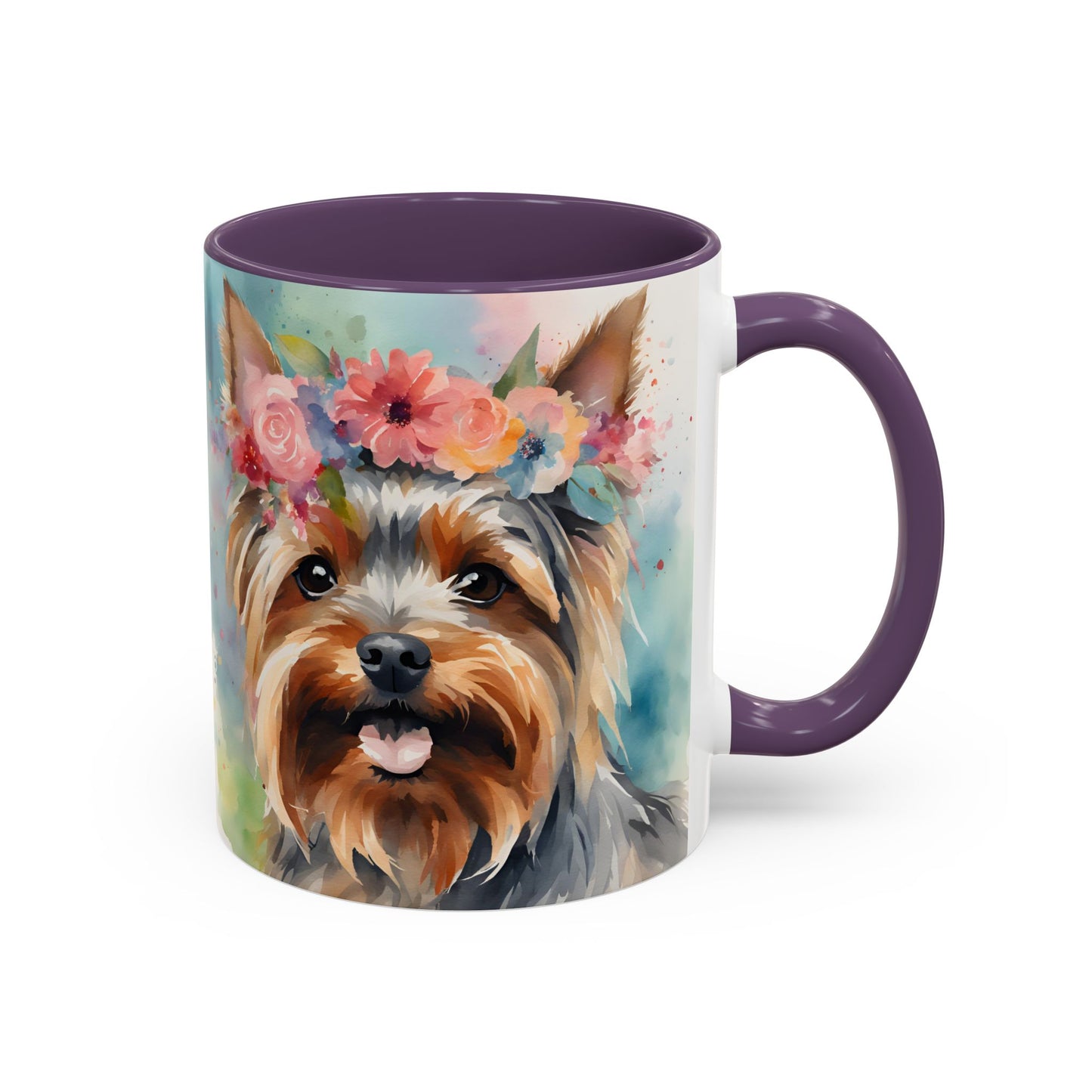 Yorkshire Terrier 04 Accent Coffee Mug - Dog Lover Gift