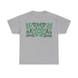 More Abstract Flowers 43 Unisex Heavy Cotton Tee