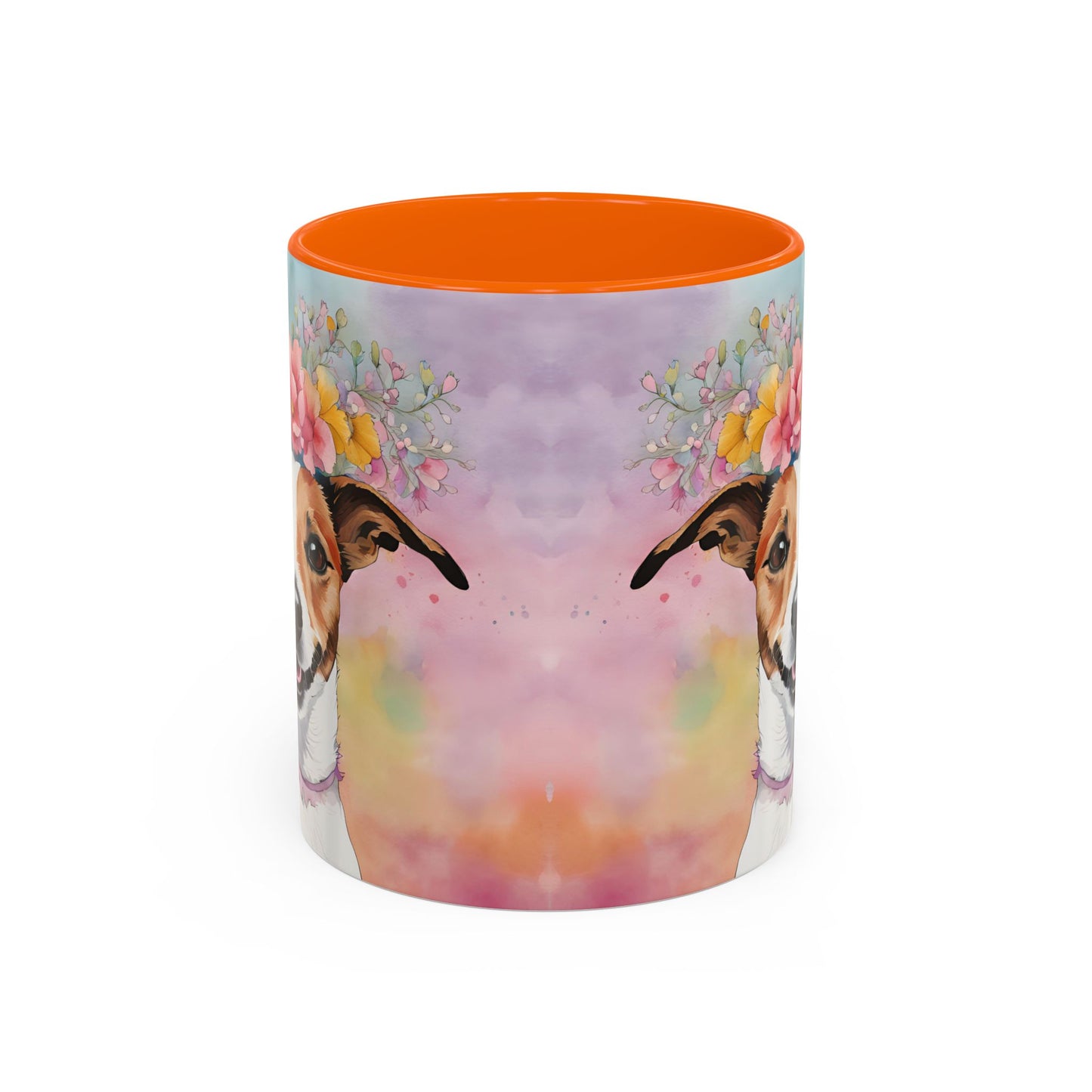 Jack Russell 03 Accent Coffee Mug - Dog Lover Gift
