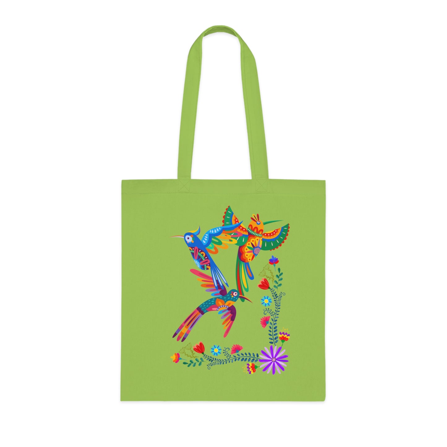 Funky birds 05 Cotton Tote