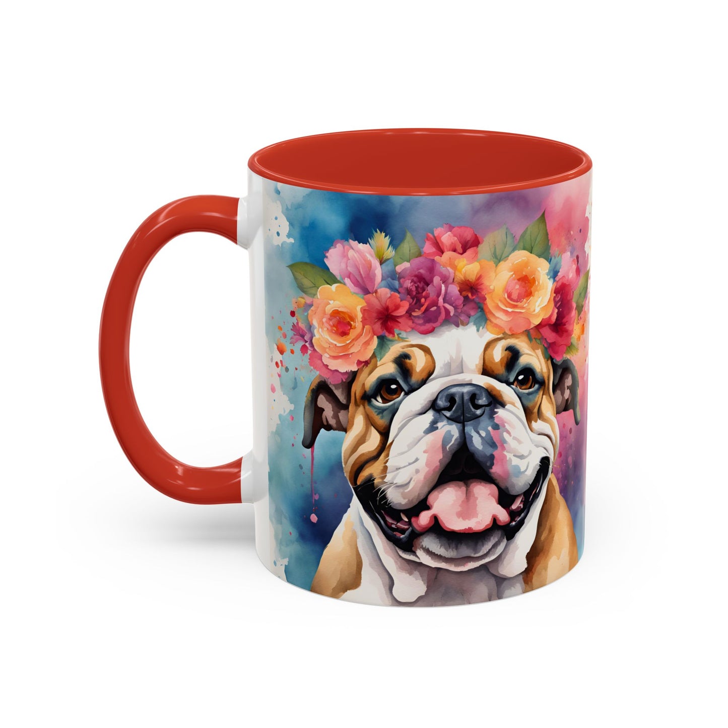 British Bulldog 01 Accent Coffee Mug - Dog Lover Gift