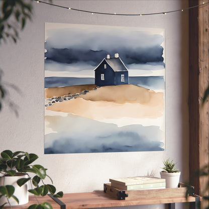 Blue Collection 10 Matte Print