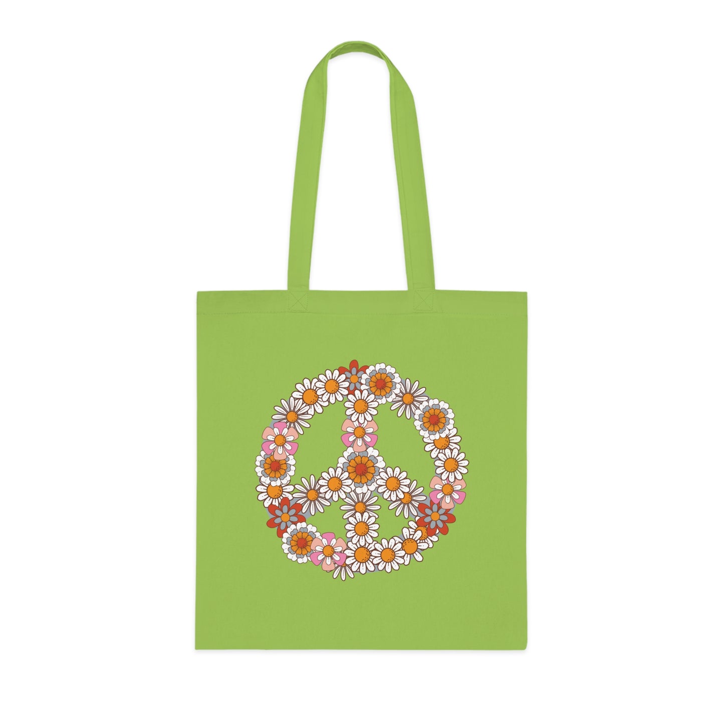 Flower power 11 Cotton Tote