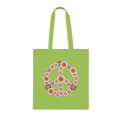 Flower power 11 Cotton Tote