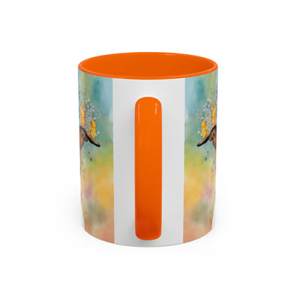 Jack Russell 03 Accent Coffee Mug - Dog Lover Gift