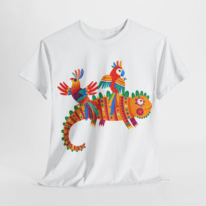 Jazzy birds 12 Unisex Heavy Cotton Tee