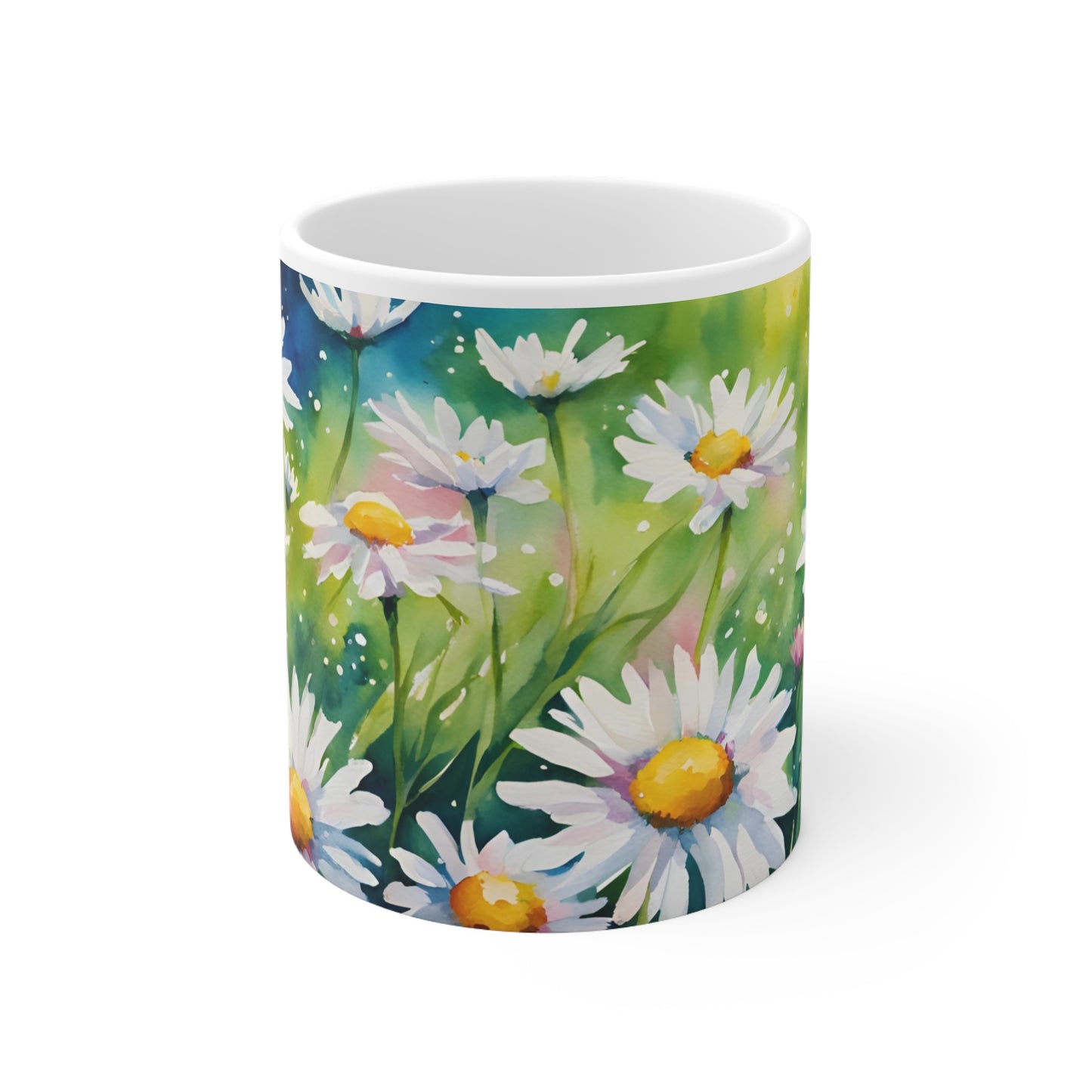 Daisies 01 Mug - Nature's Beauty Collection