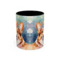 Corgi 03 Accent Coffee Mug - Dog Lover Gift