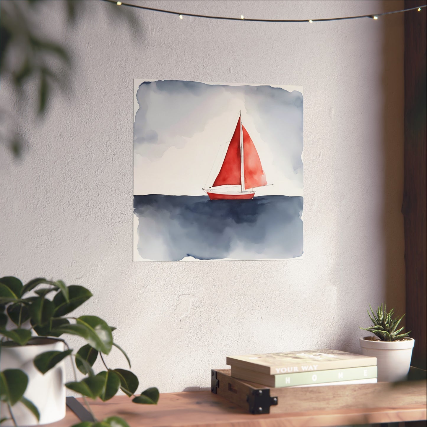 Blue Collection 17 Matte Print