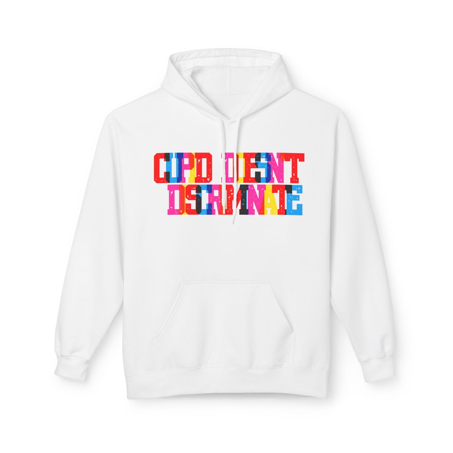 Cupid Doesn’t Discriminate Unisex Valentines Hoodie