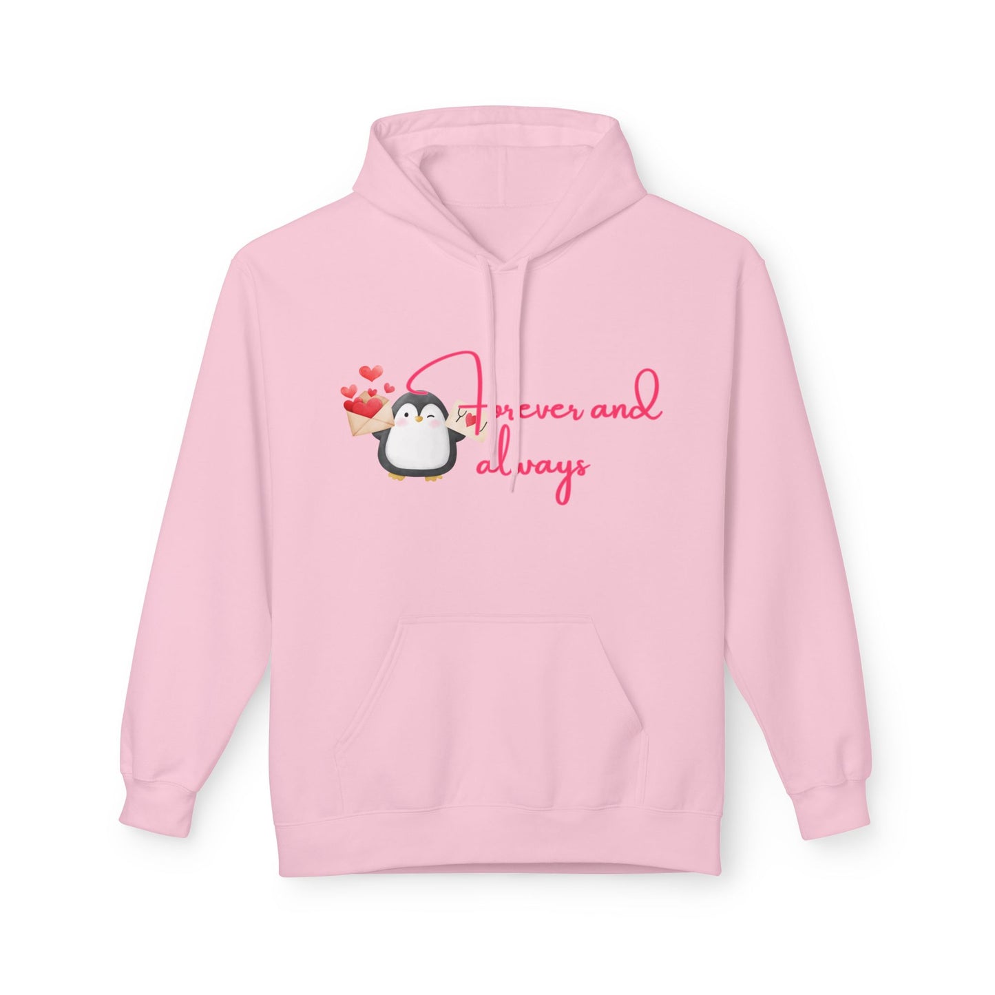 Forever And Always Unisex Valentines Hoodie