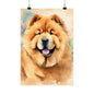 Dogs Chow Chow 04 Matte Vertical Poster