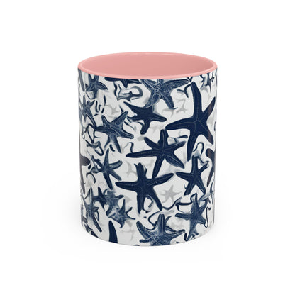 Starfish 2 Accent Coffee Mug (11oz)