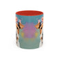Fox Terrier 02 Accent Coffee Mug - Dog Lover Gift